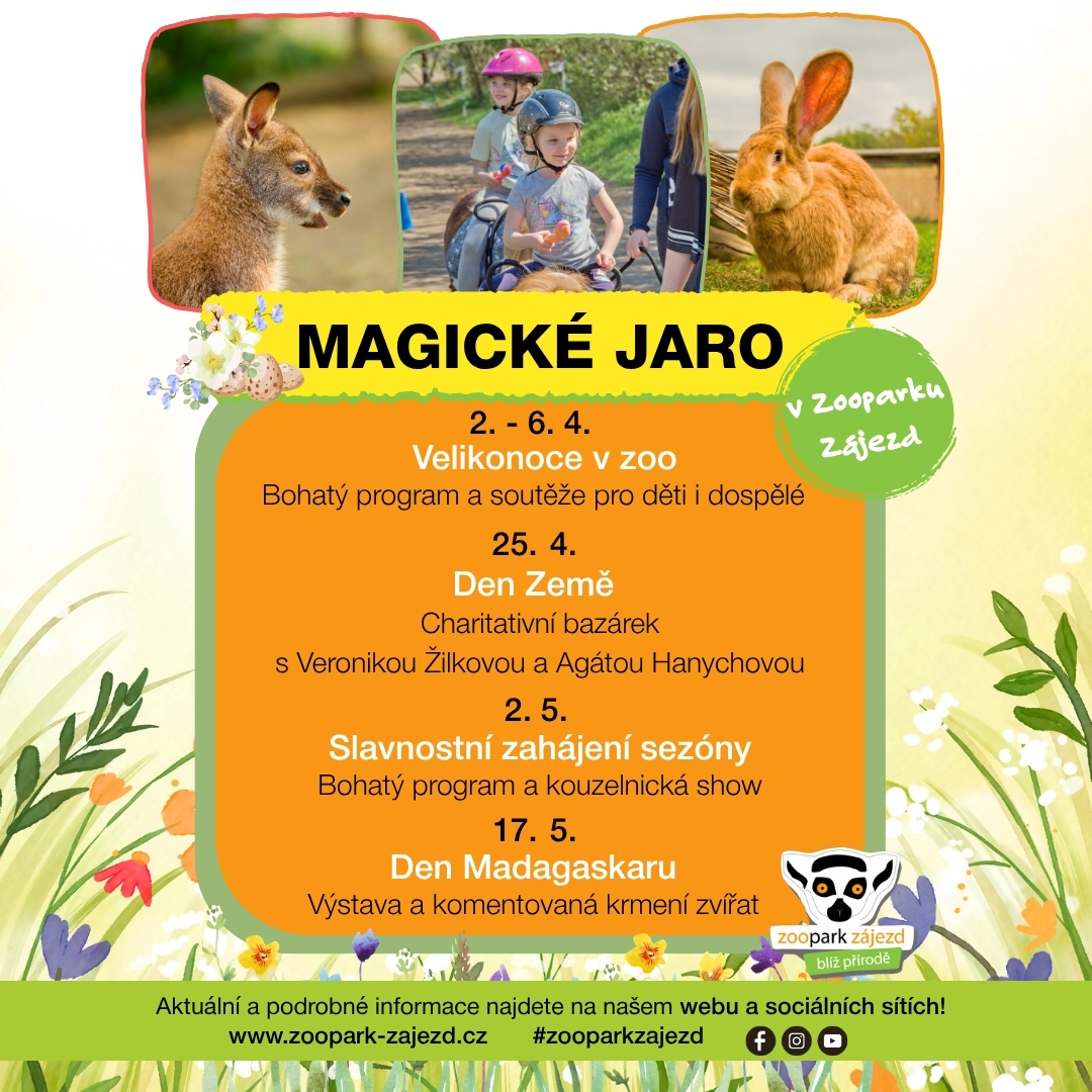 MAGICKÉ JARO v Zooparku Zájezd